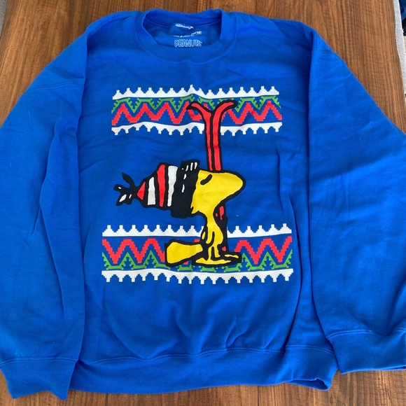 Peanuts Woodtock Winter Sweatshirt - Picture 1 of 3